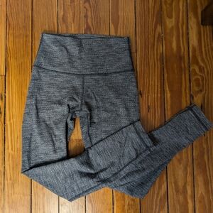 Lululemon Heather Gray Size 4 Long Skinny Leggings